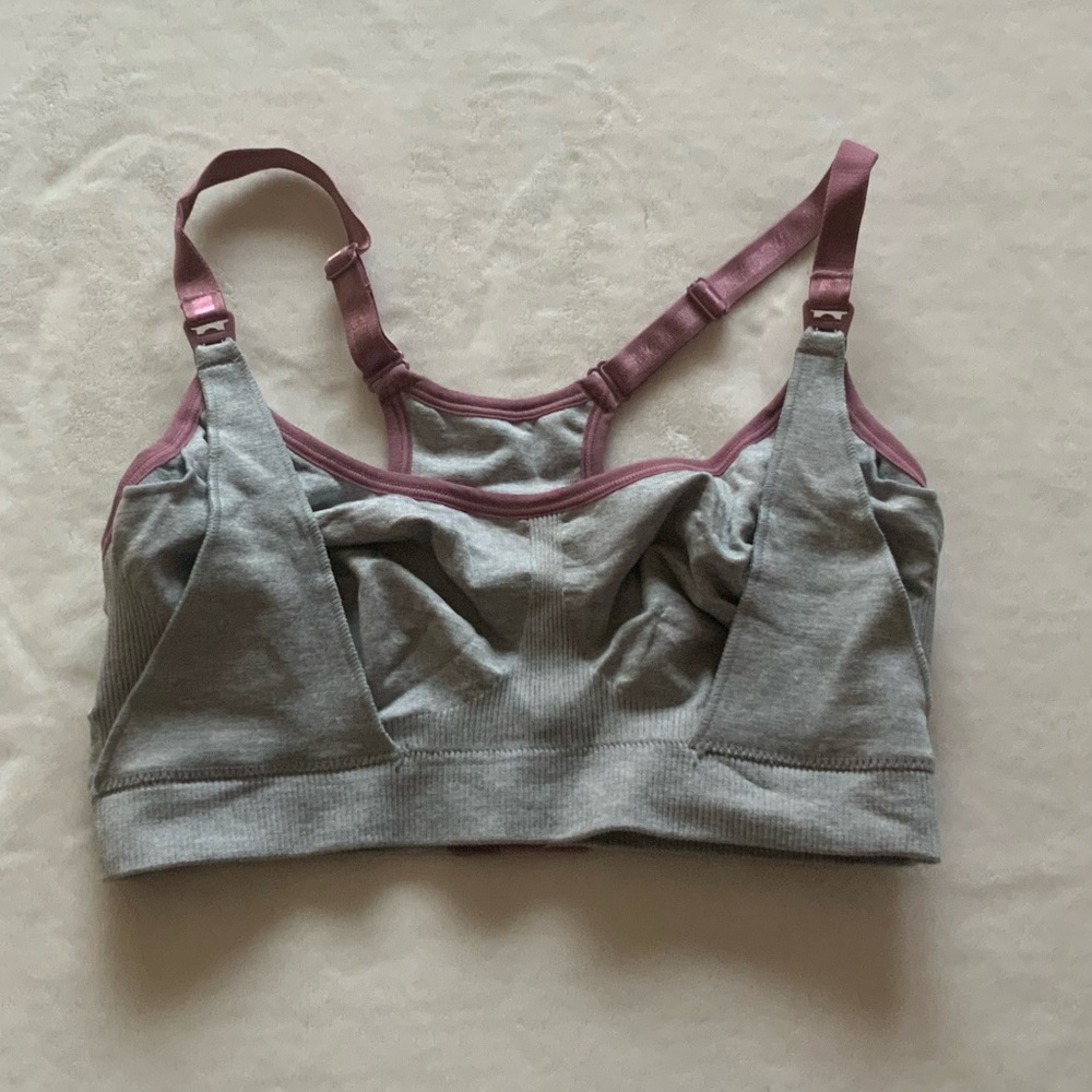 Cake Maternity Cotton Candy Seamless Sleep & Yoga Wire-free Nursing Bra - Picture 12 of 13